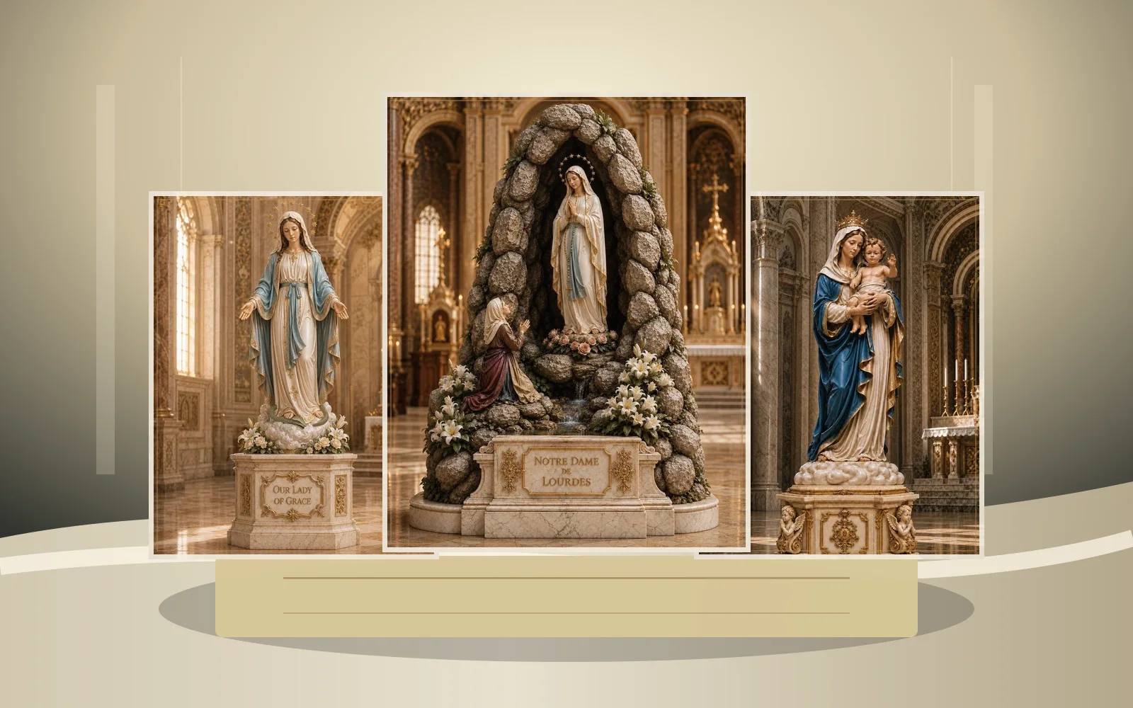 Custom Church Statue Maker | Parish Sacred Art From 60 cm ...